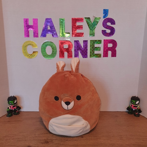 Squishmallows 8" Keely the Kangaroo Soft Plush Doll Toy Kellytoy Collectible - Picture 1 of 4
